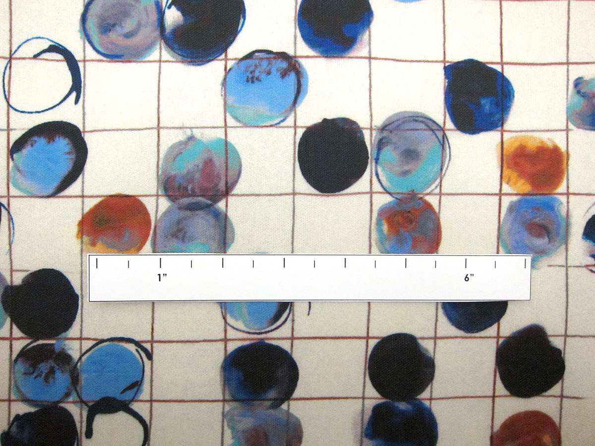 Printed Silk Blend Mikado2