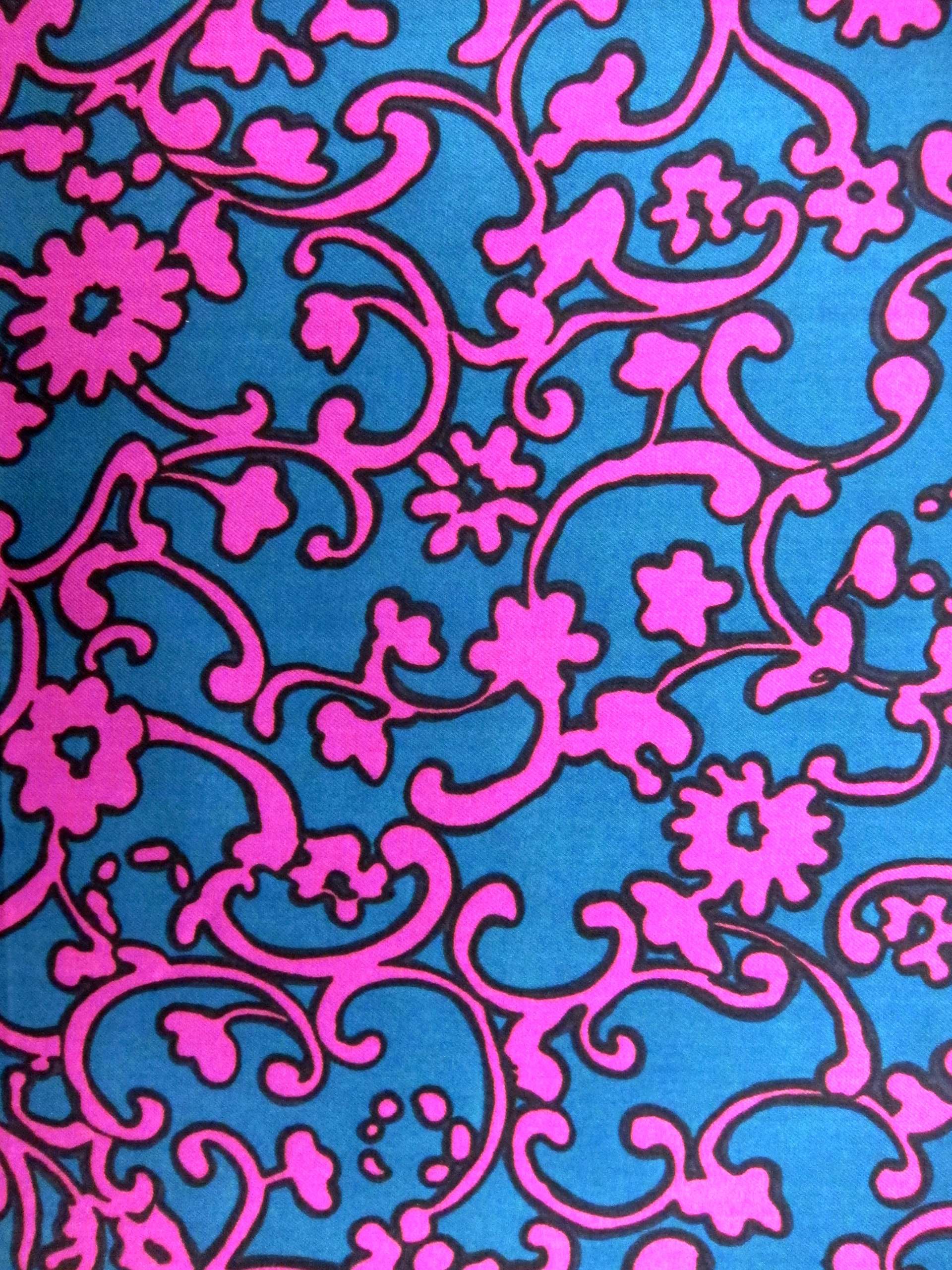 Printed Silk Twill0
