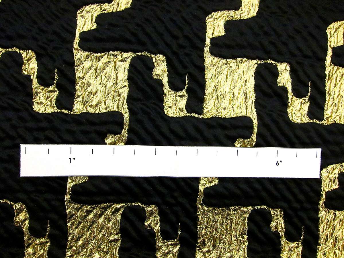 Houndstooth Lamé Cloqué2