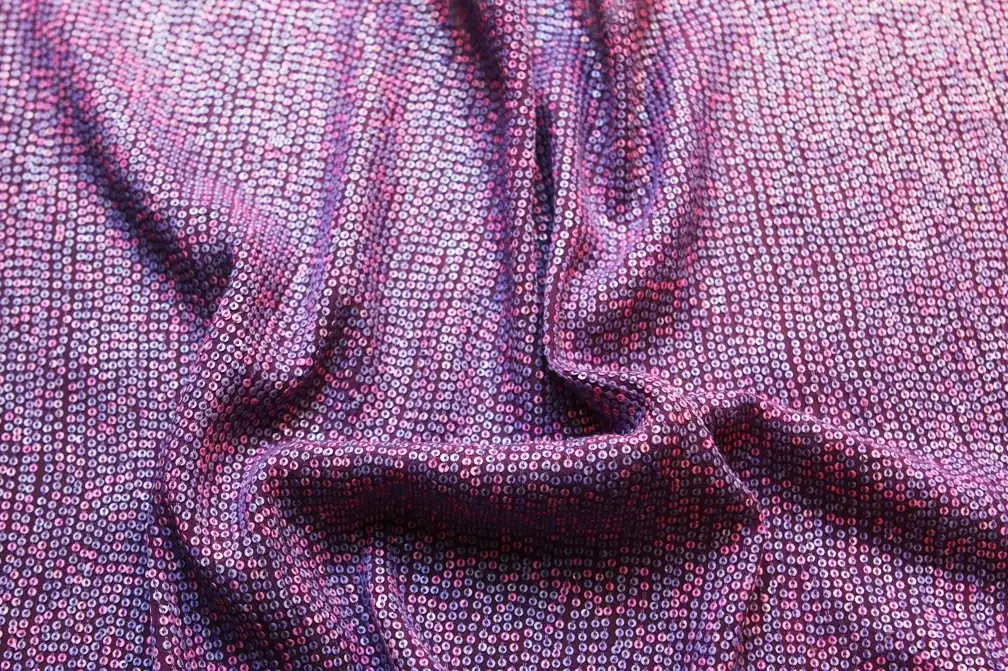 Sequins on Silk Chiffon3