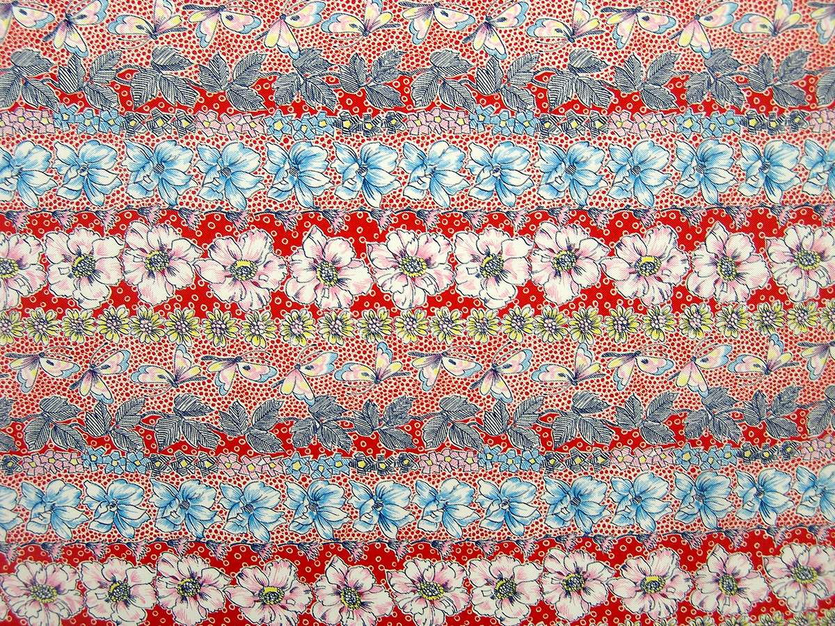 Printed Silk Twill0