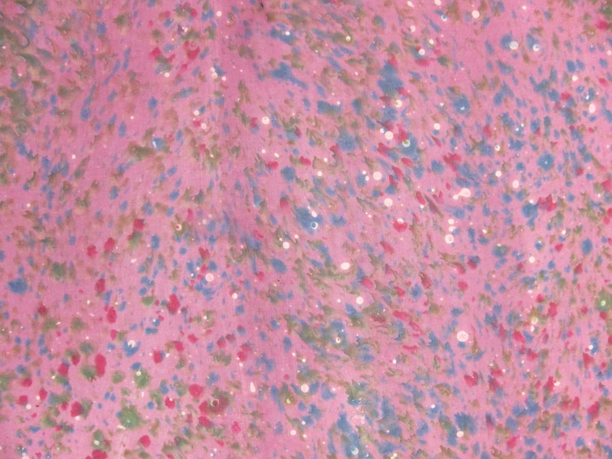 Tie Dyed Heavy Silk Chiffon0