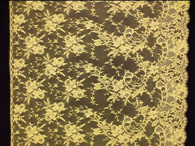 Beaded Metallic Chantilly Lace3