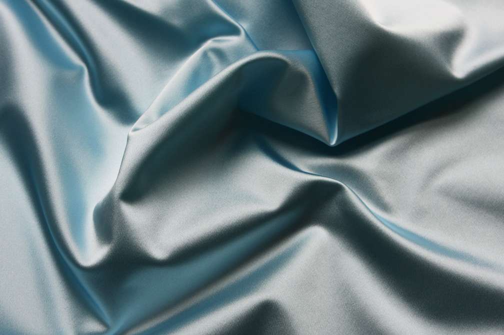Armani Triacetate Stretch Satin in Sky Blue