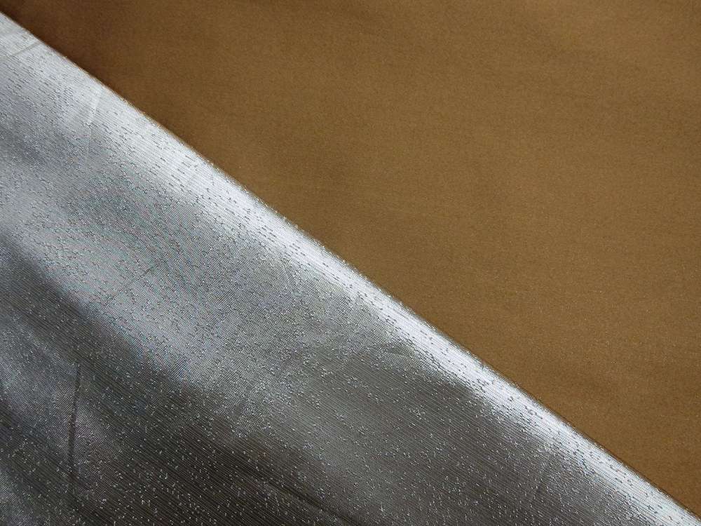 Silk and Lamé Duchesse Satin0