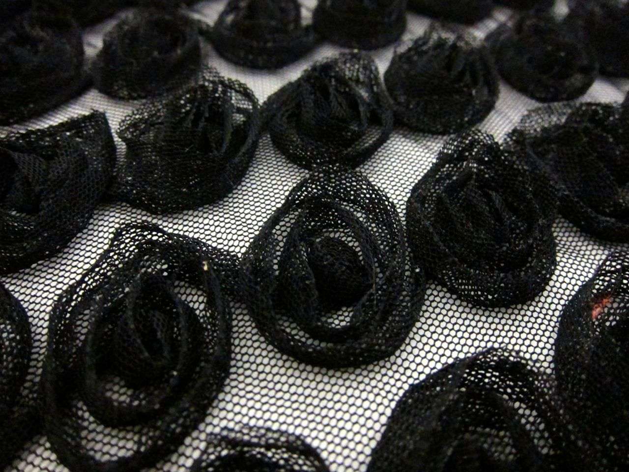 Tulle Rosettes on Tulle2