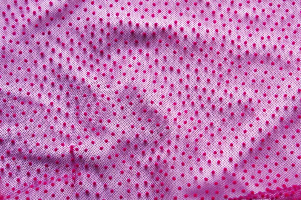 Flocking on Tulle