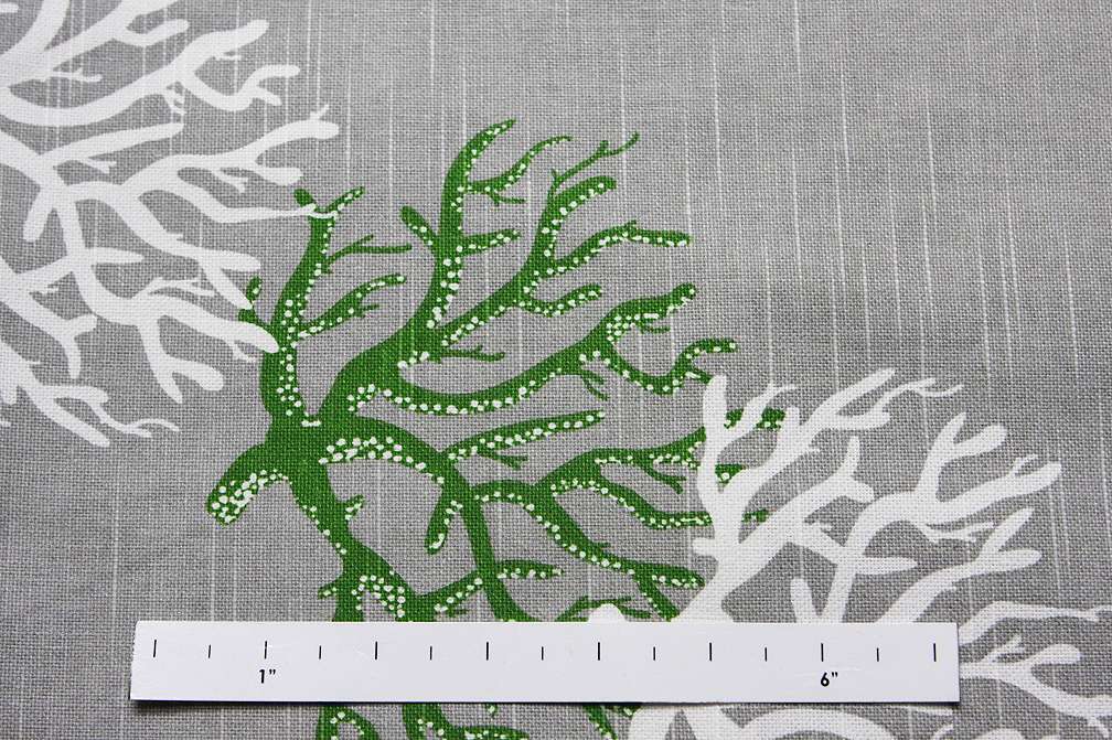 Cotton Canvas Corals Print1