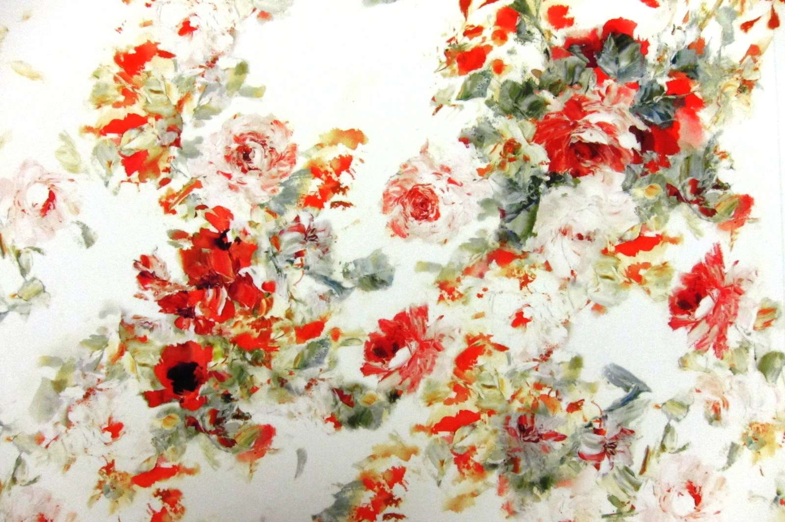 Printed Silk Satin0