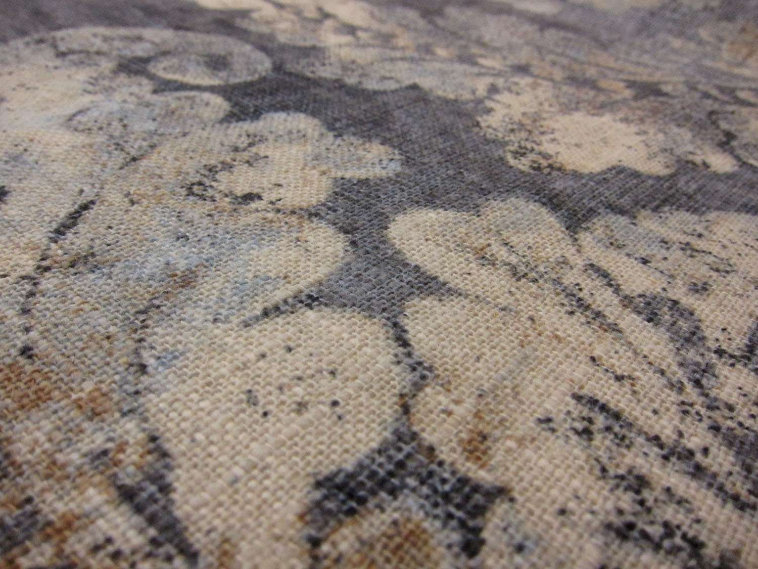 Linen Blend Upholstery Decorative Degrade Print 2