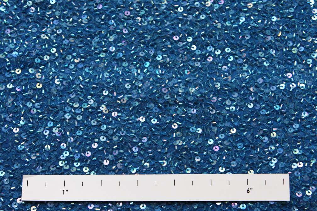 Sequins on Silk Chiffon1