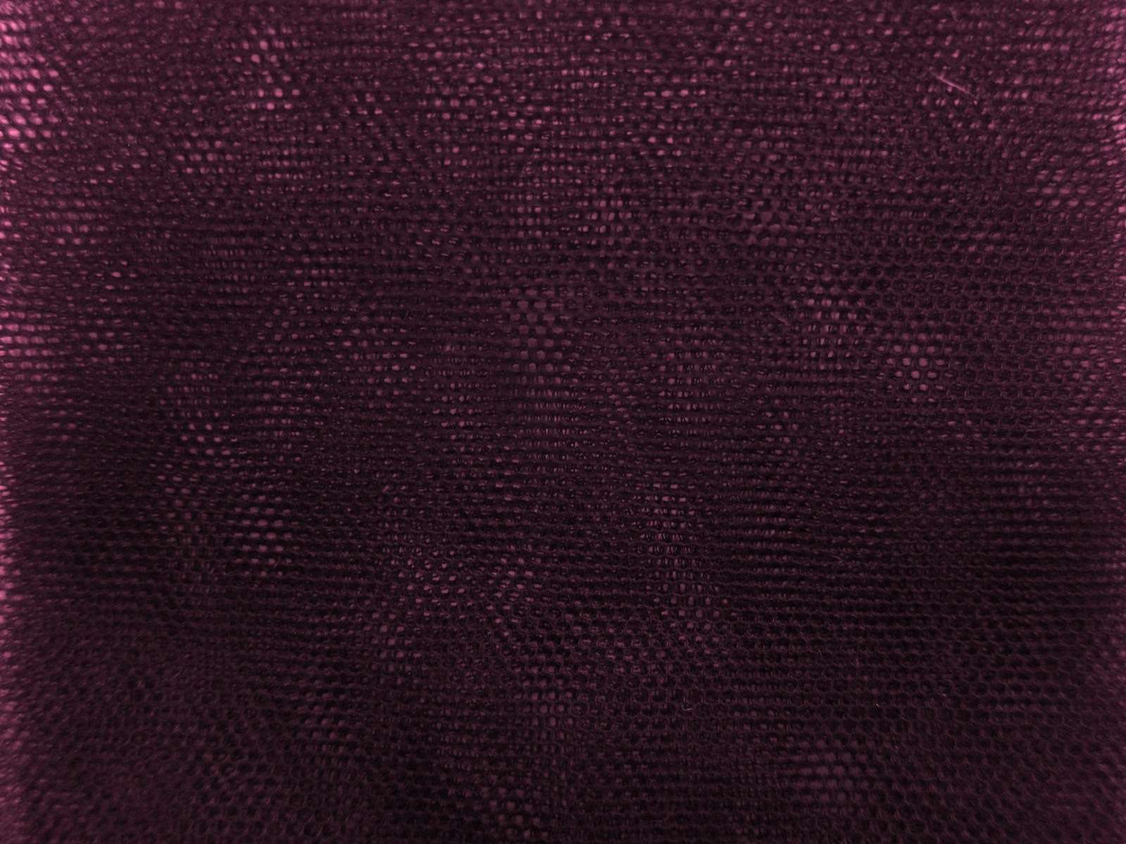 Italian Nylon Tulle in Prugna0