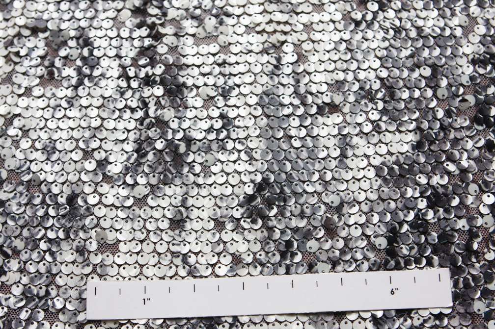 Novelty Printed Sequins on Tulle1