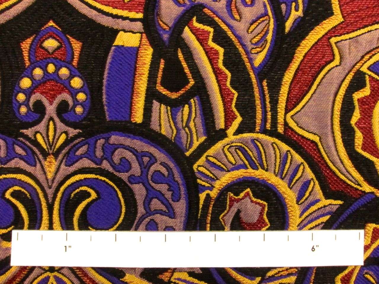 Metallic Silk Blend Brocade1