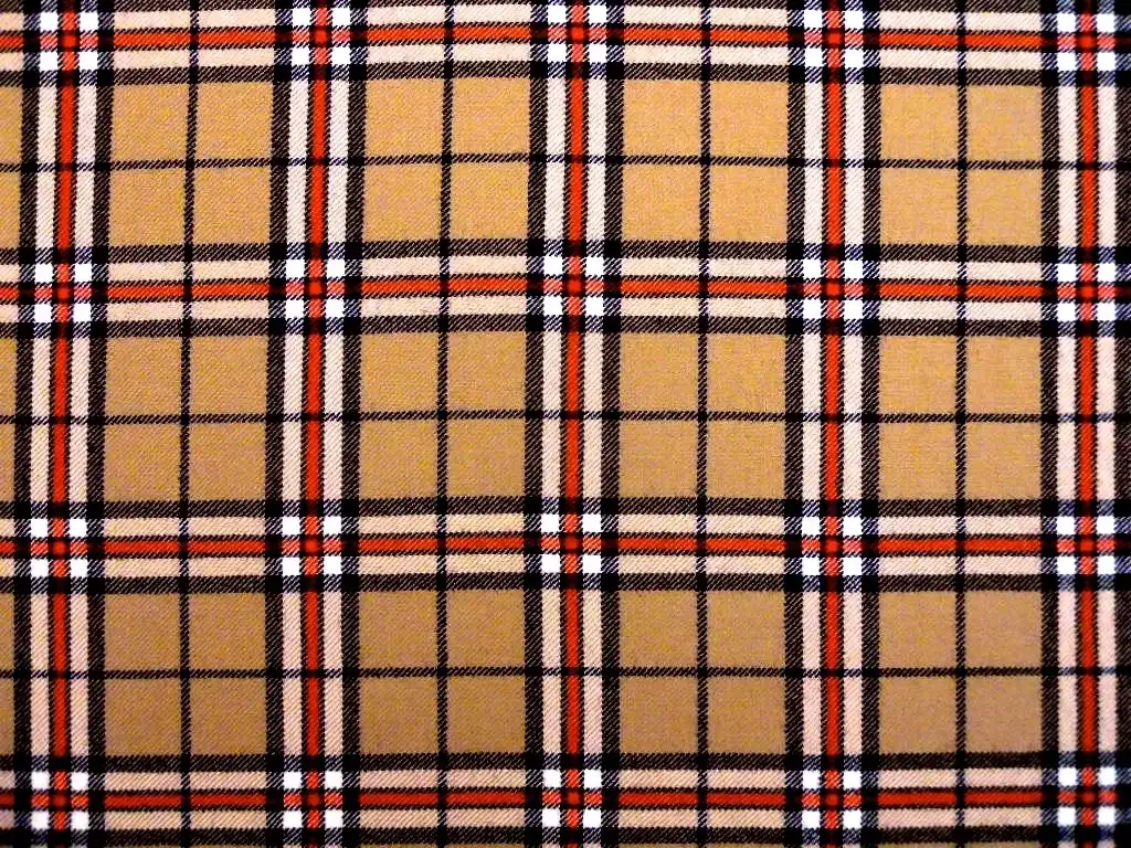 Virgin Wool Plaid0