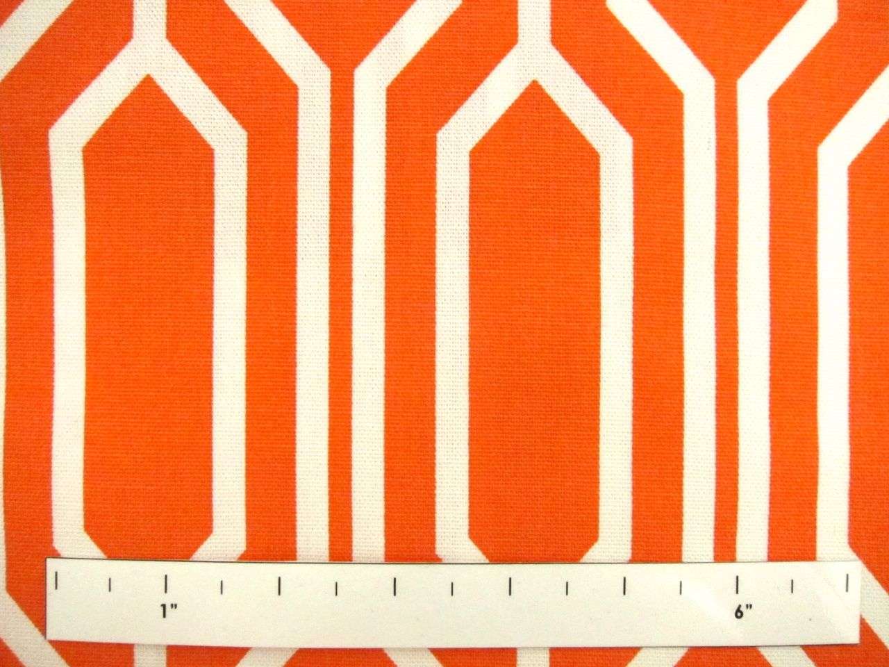Cotton Canvas Geometric Repeat Print1