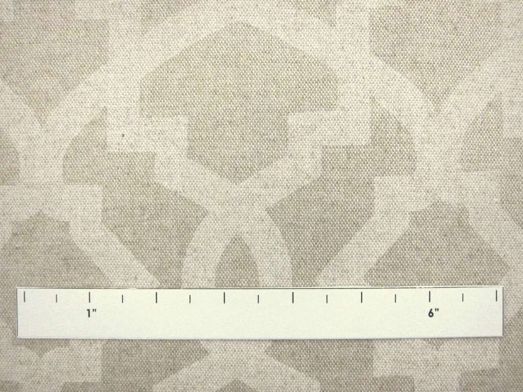 Grey Imperial Trellis Cotton Canvas Print1