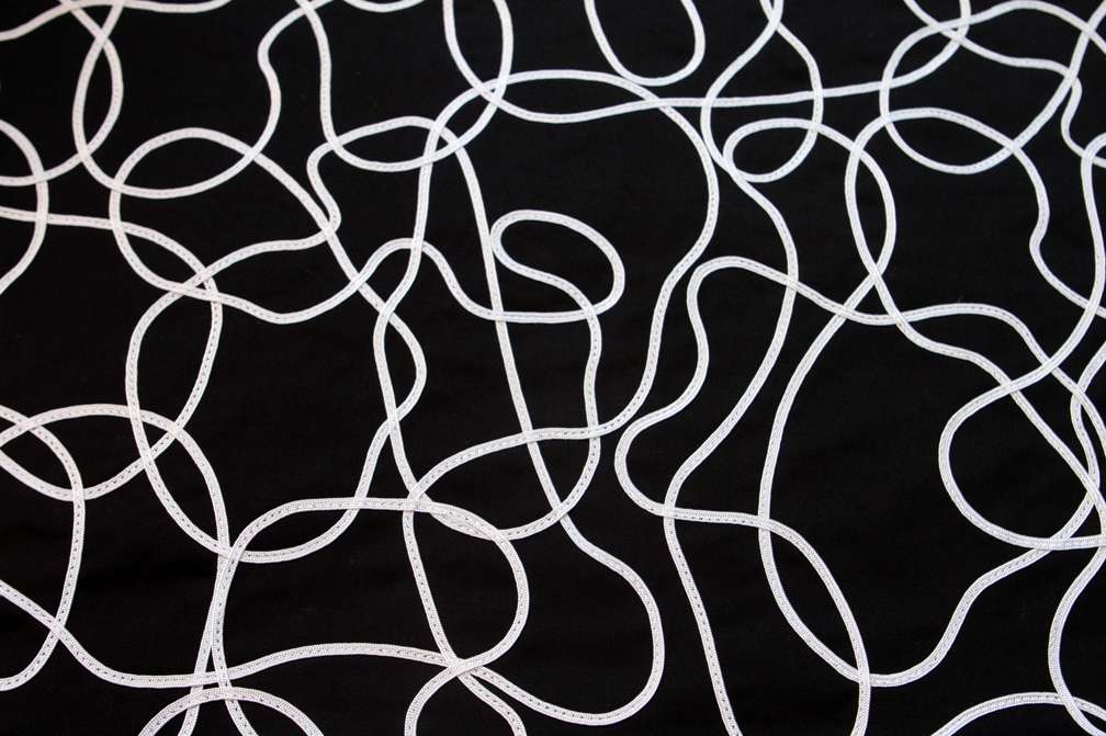 Ribbon Embroidered Cotton Lycra1