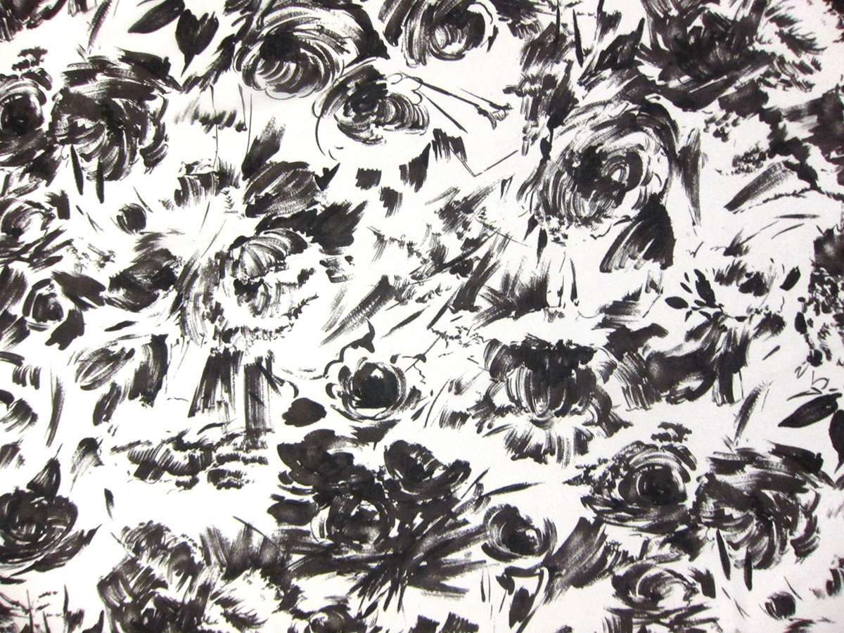 Printed Silk Chiffon0