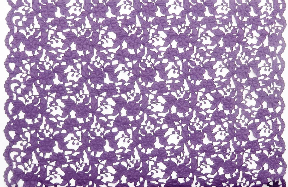 Laser Cut Corded Satin0