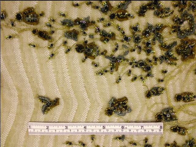 Beaded Metallic Chantilly Lace1