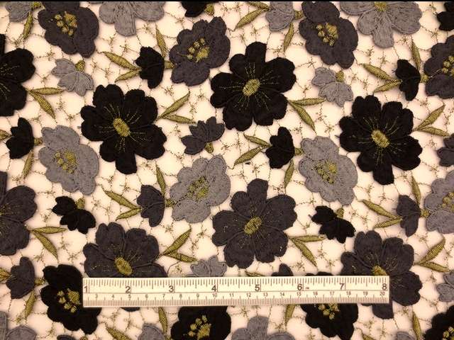 Metallic Guipure Lace1