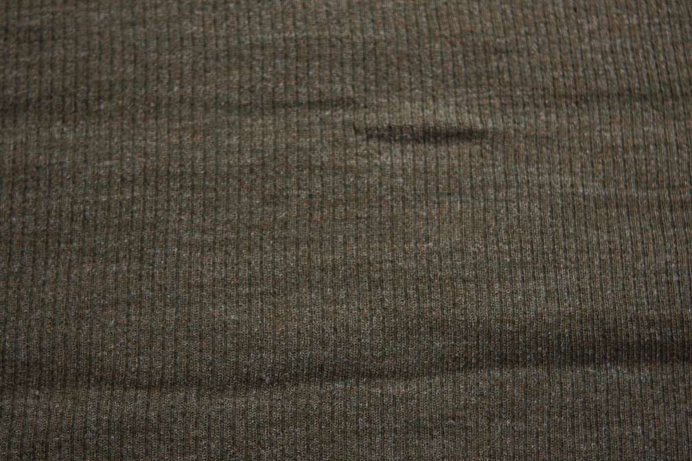 Virgin Wool Rib Knit0