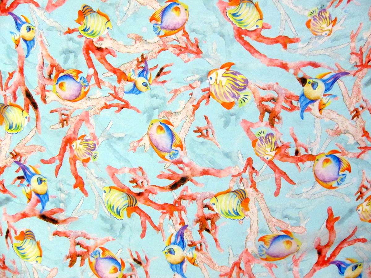 Printed Silk Chiffon0