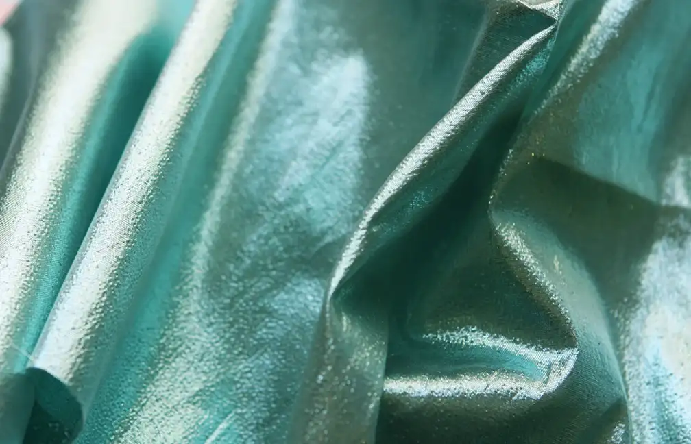 Tissue Lamé in Aquamarine1