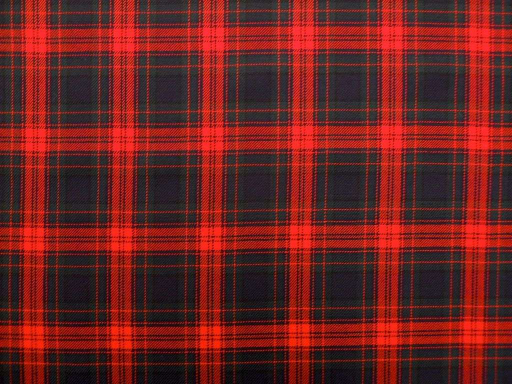 Virgin Wool Plaid0