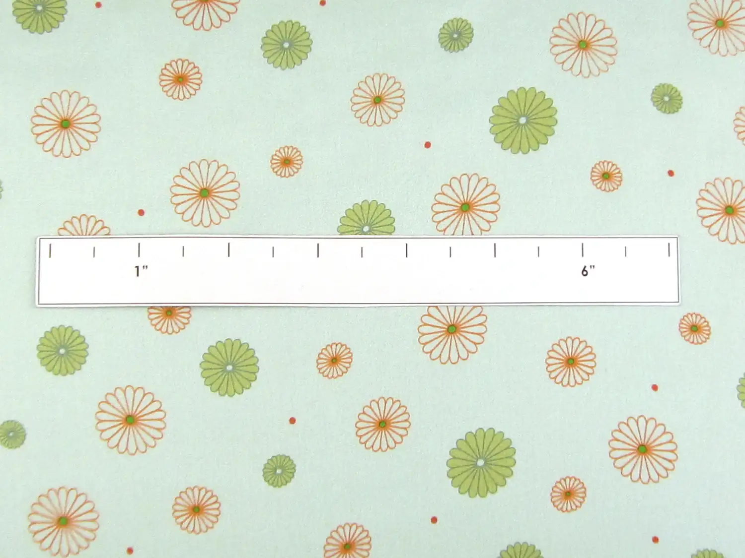 Printed Silk Charmeuse with Small Florals 1