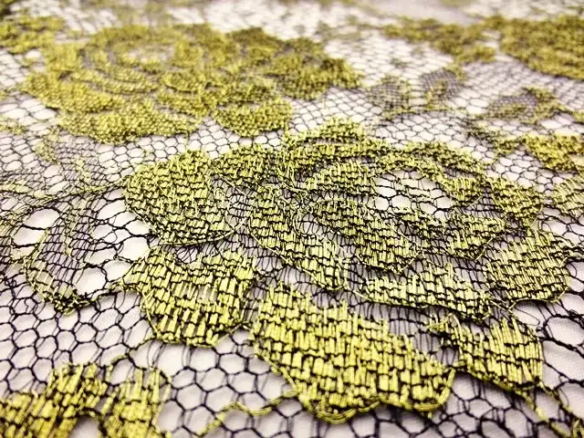 Metallic Chantilly Lace2