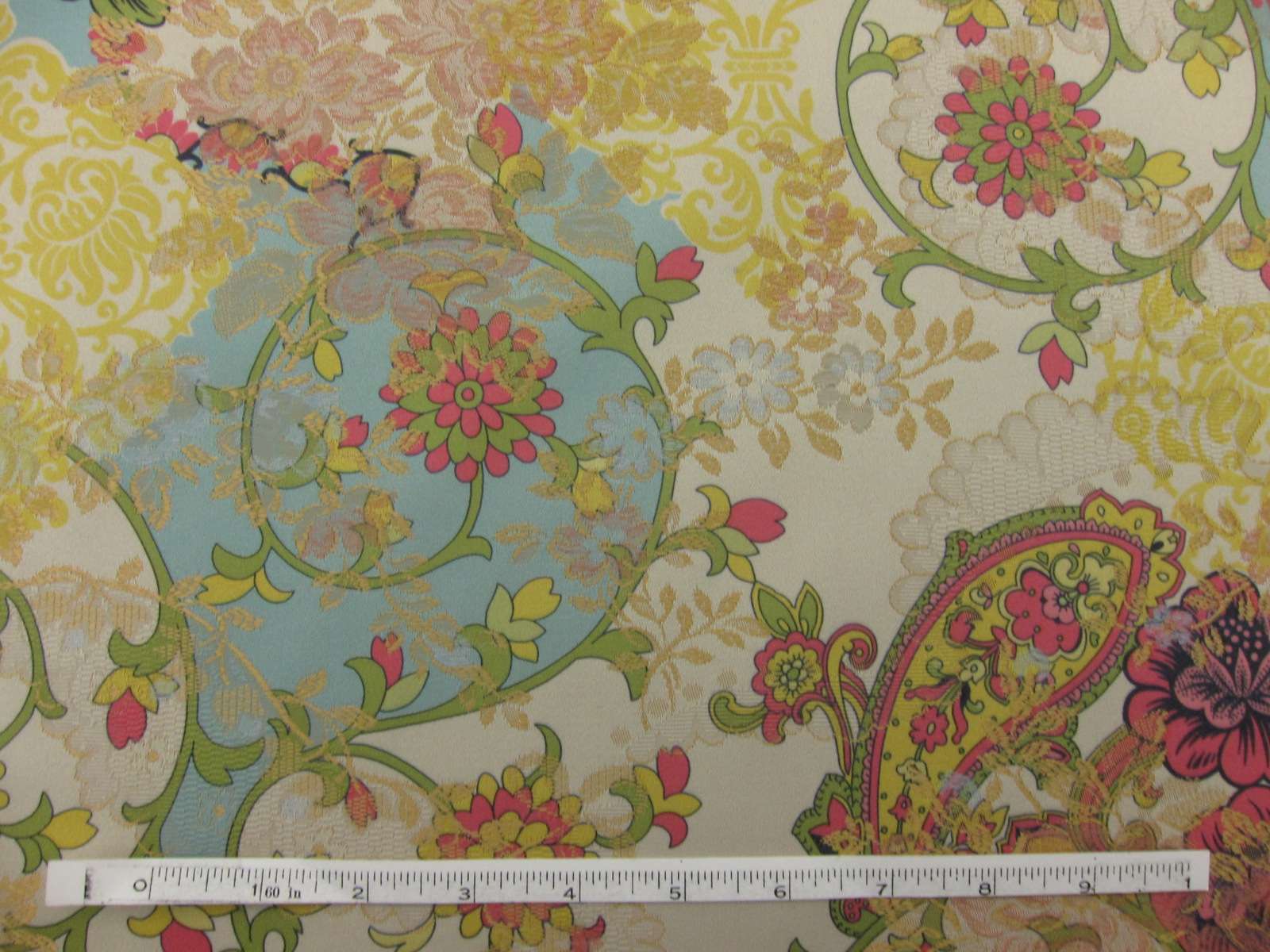 MULTI COLOR BROCADE