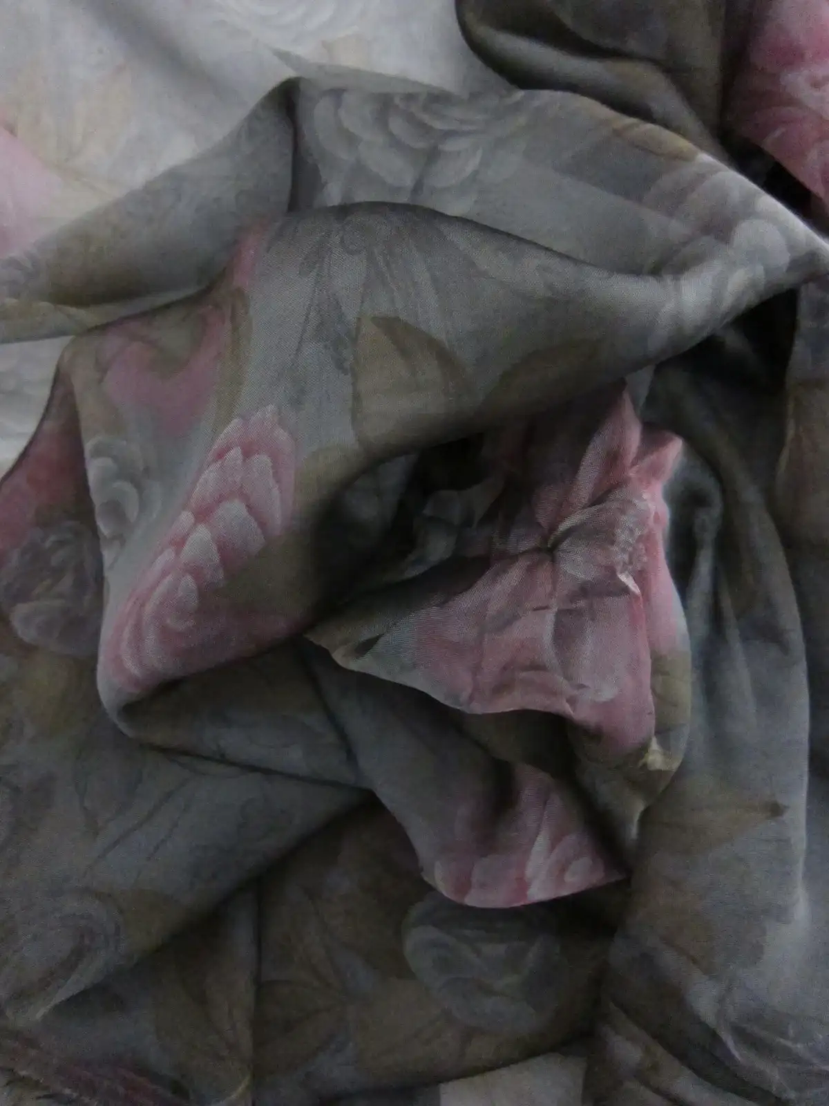 Iridescent Silk Chiffon Print2