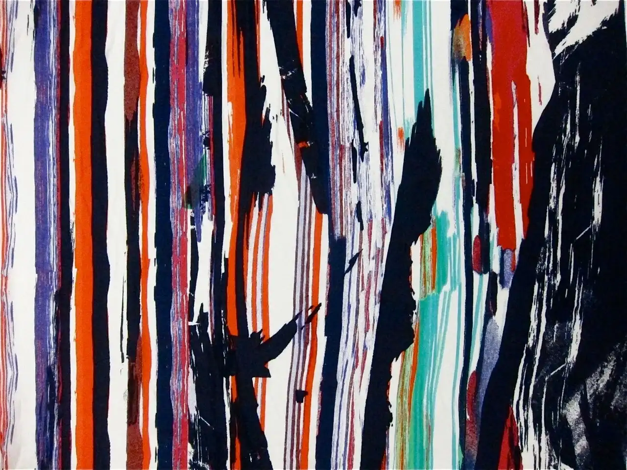 Rayon Voile Print0