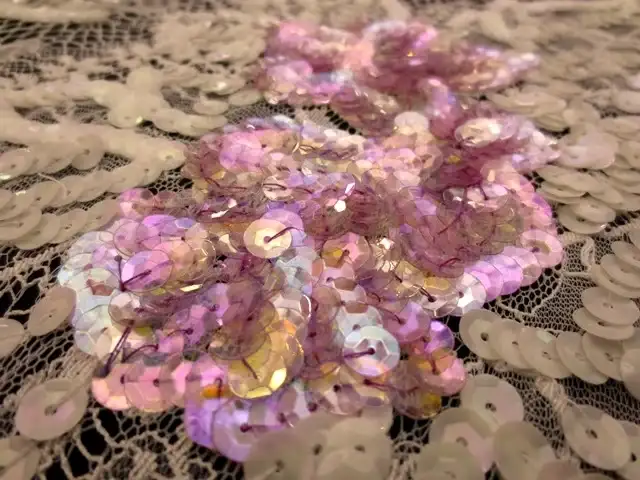 Sequined Chantilly Lace2