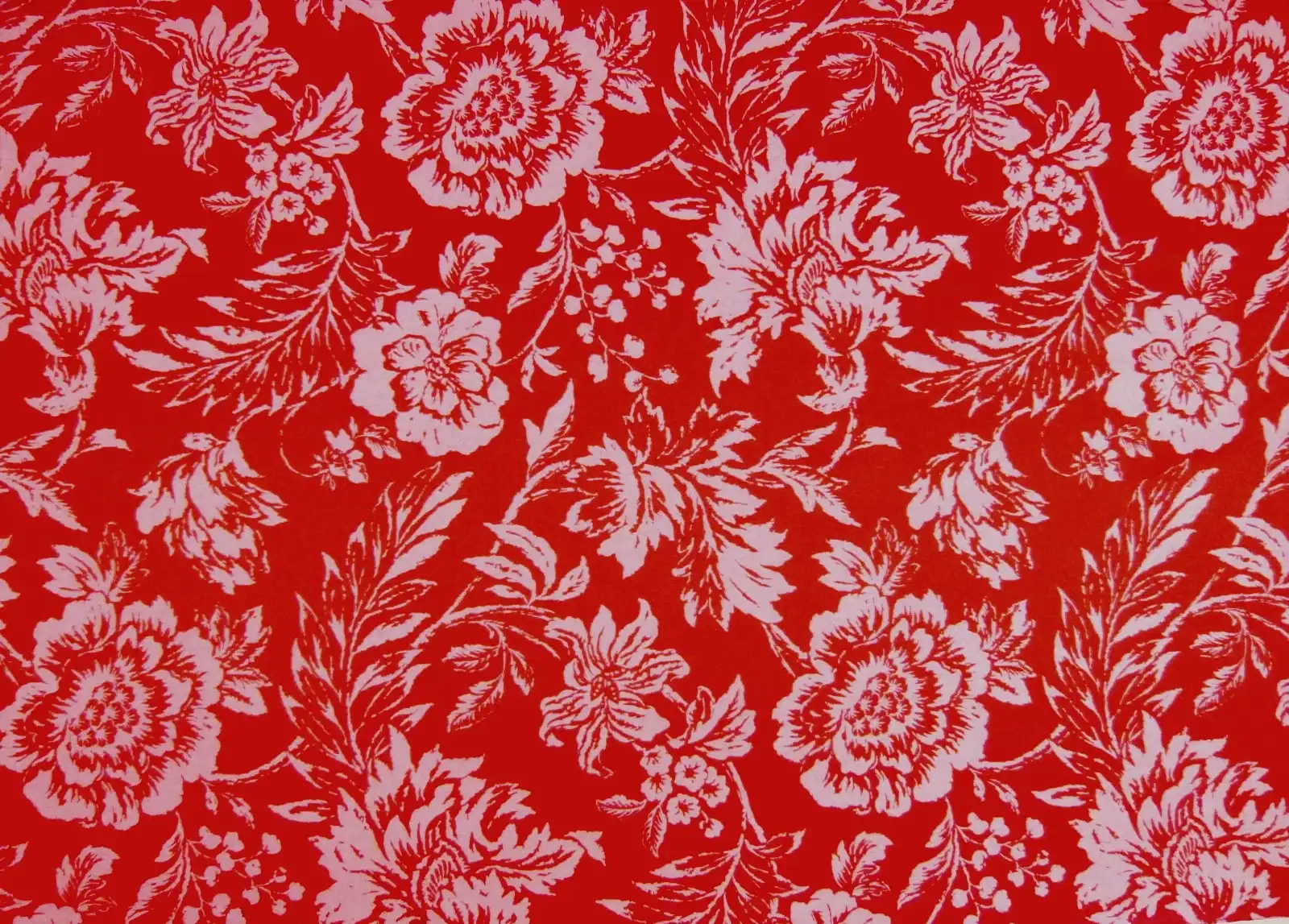 RED BROCADE