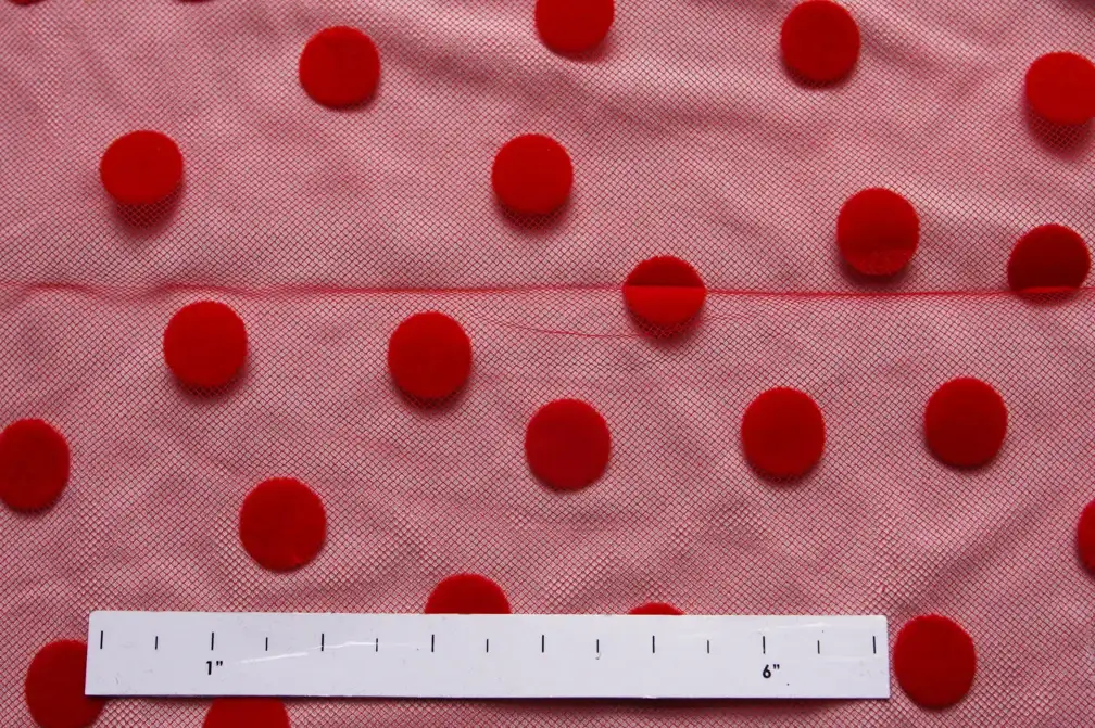 Flocking on Tulle1