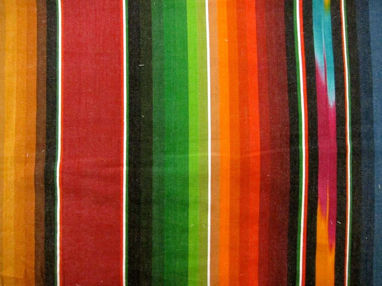 Cotton Woven Native Stripe0