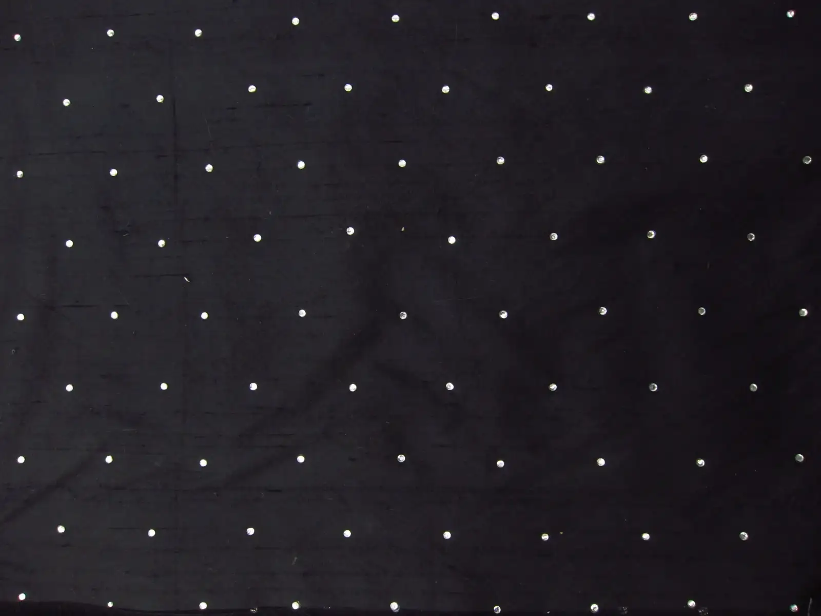 Rhinestones on Silk Shantung1