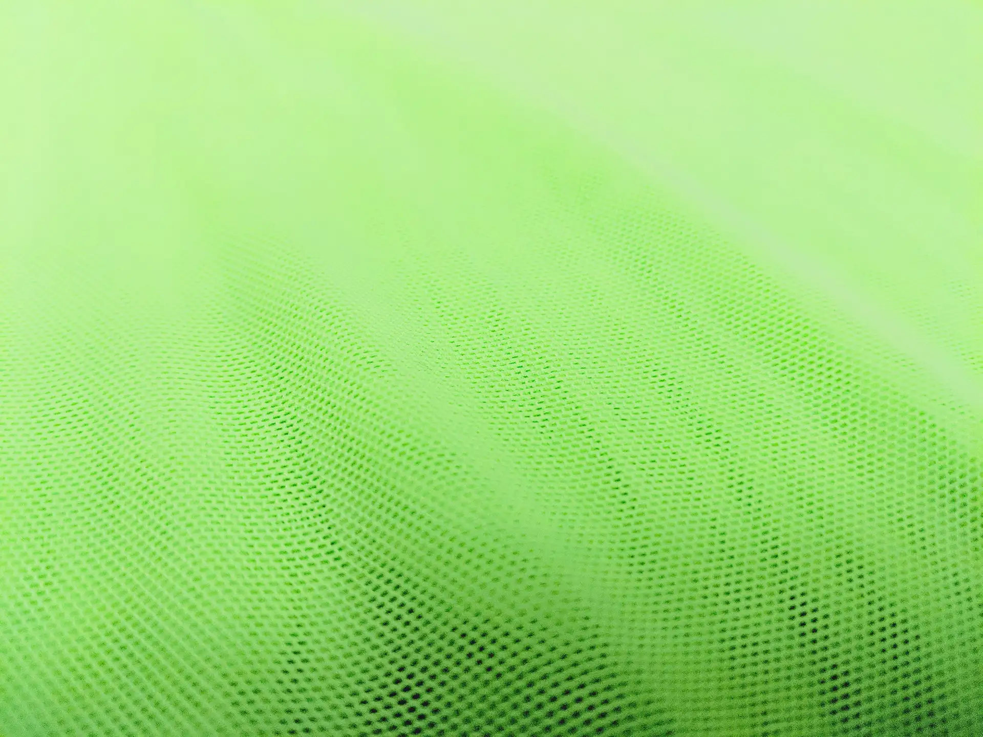 Stretch Tulle in Lime Green