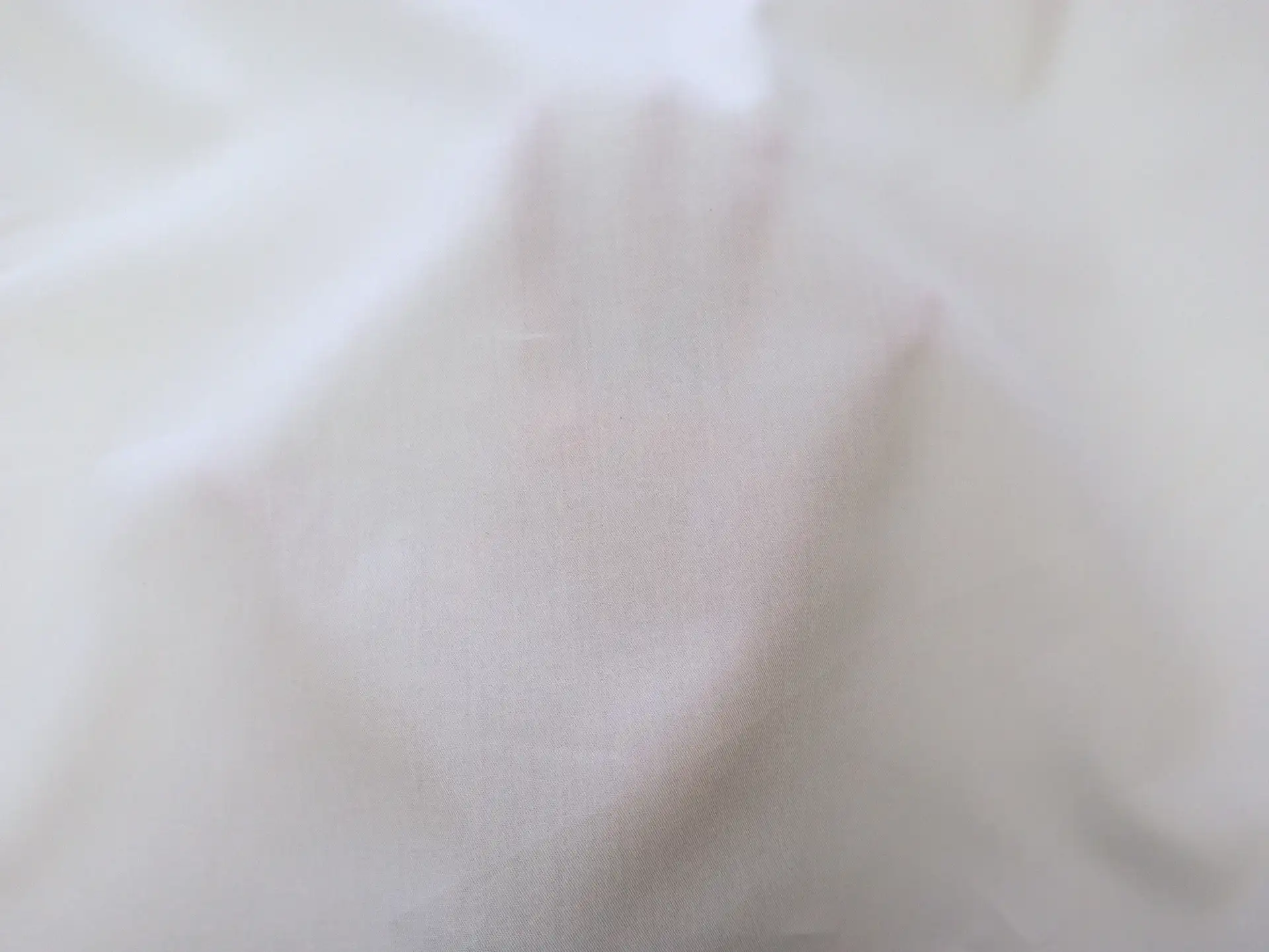Pima Cotton Fine Twill in White