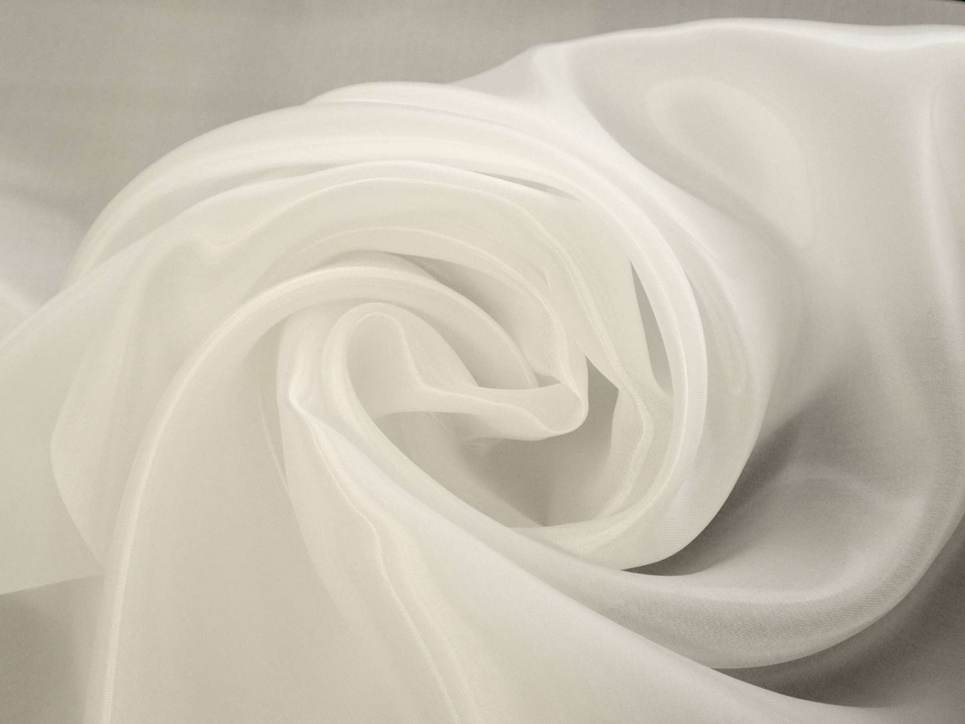 Silk Blend Liquid Look Organza
