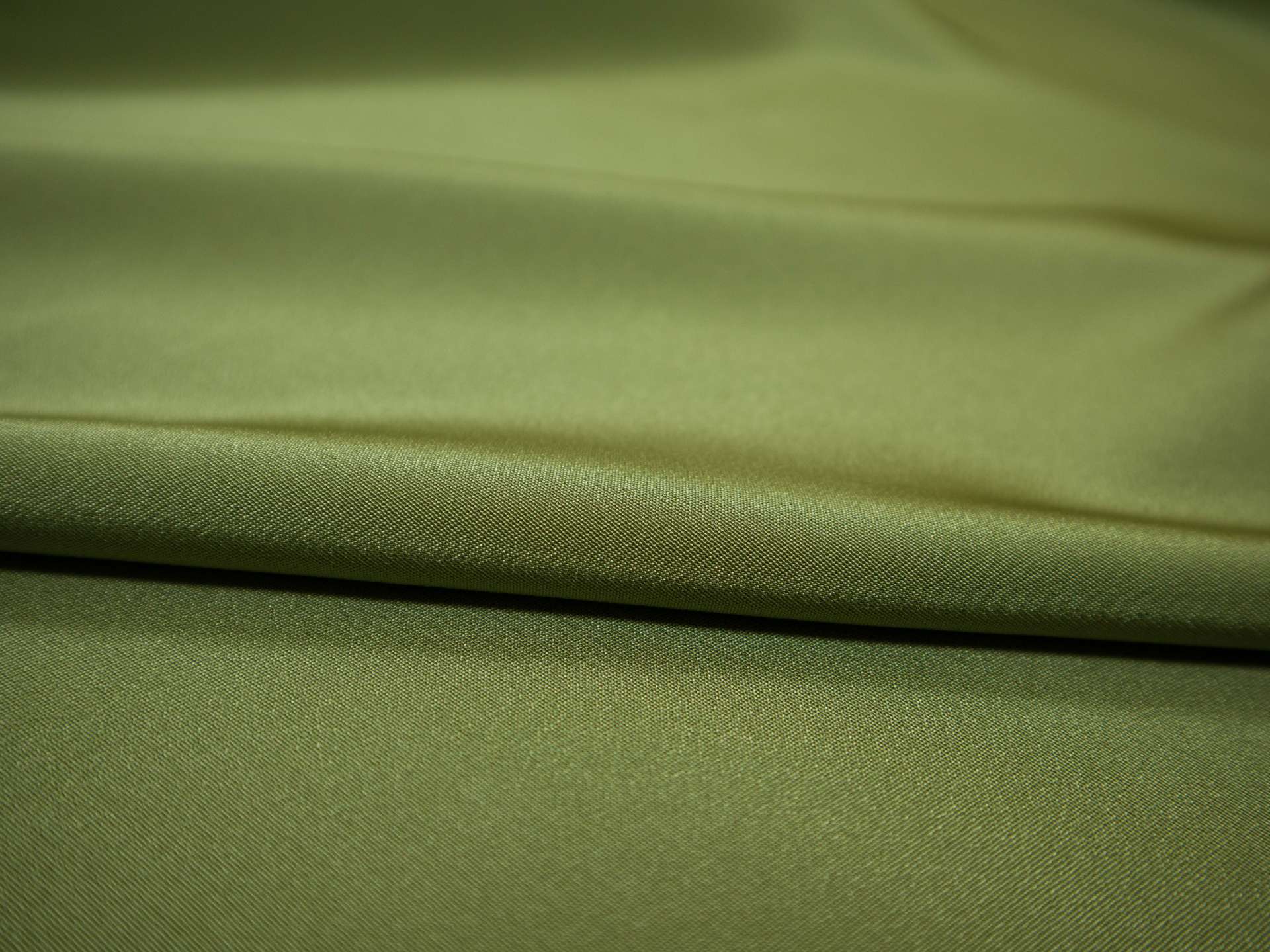 silk 4 ply crepe in Celadon- draped