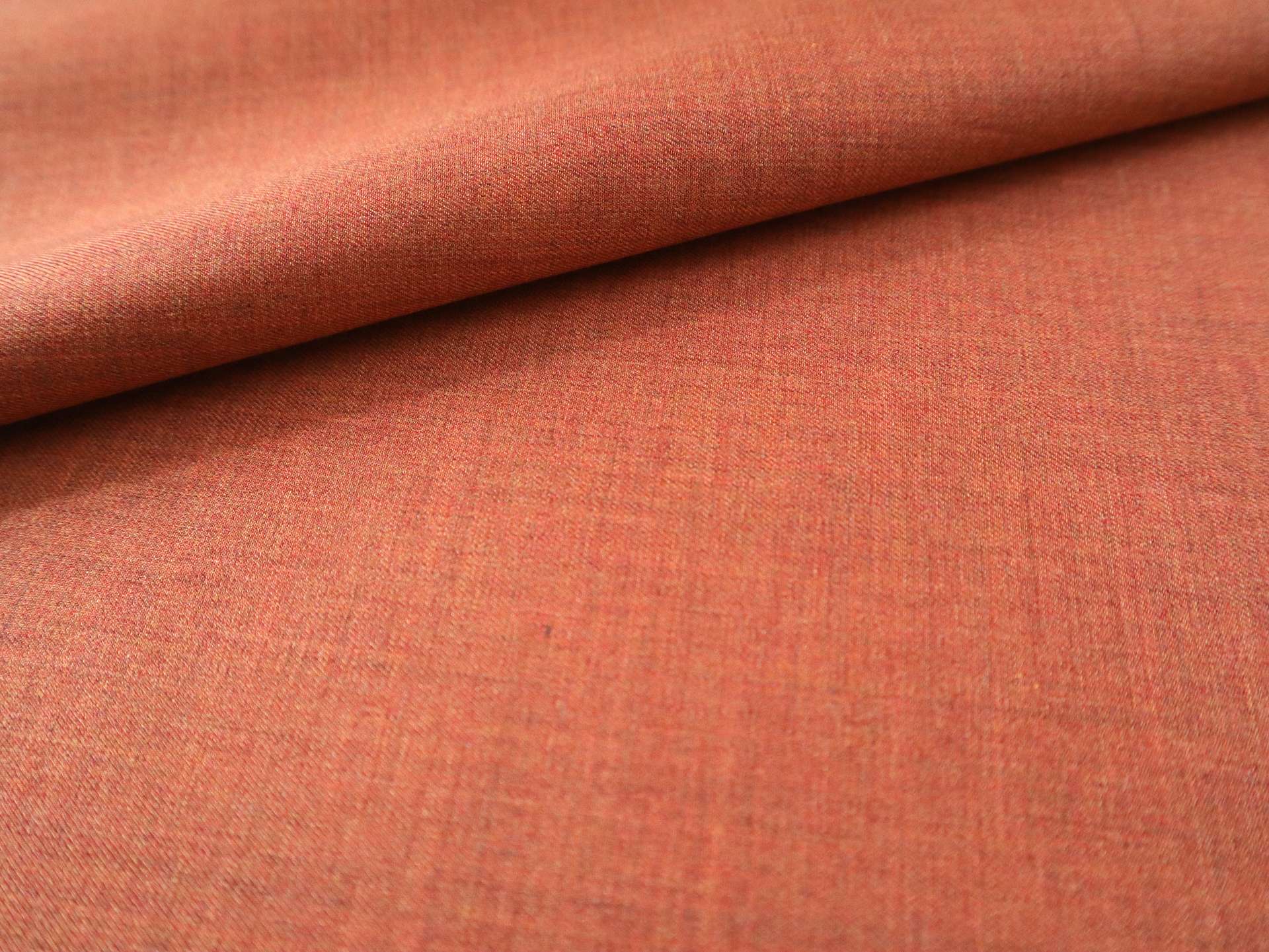 Extrafine Cotton Flannel in Heather Rust