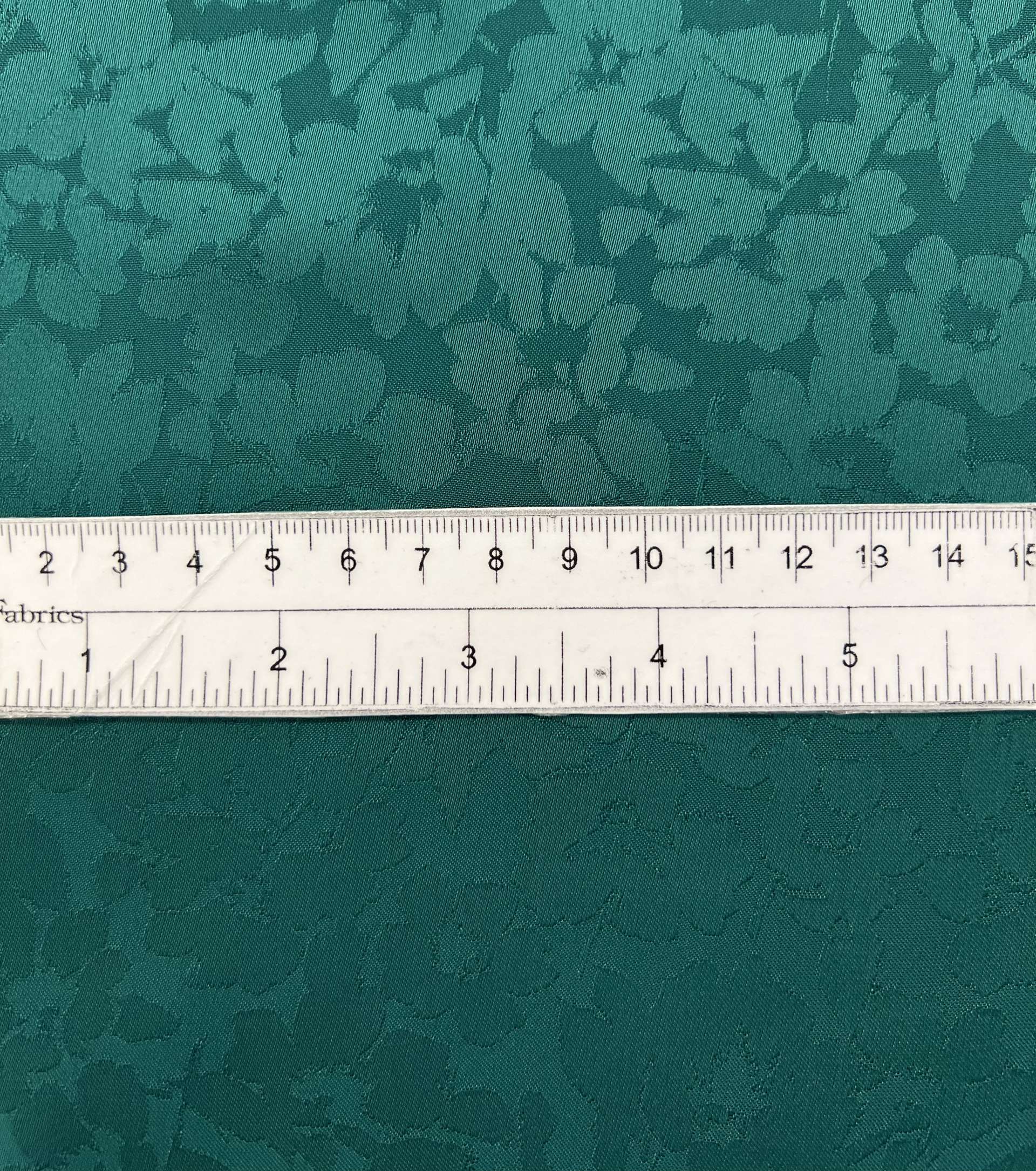 OEKO Polyester Jacquard in Green