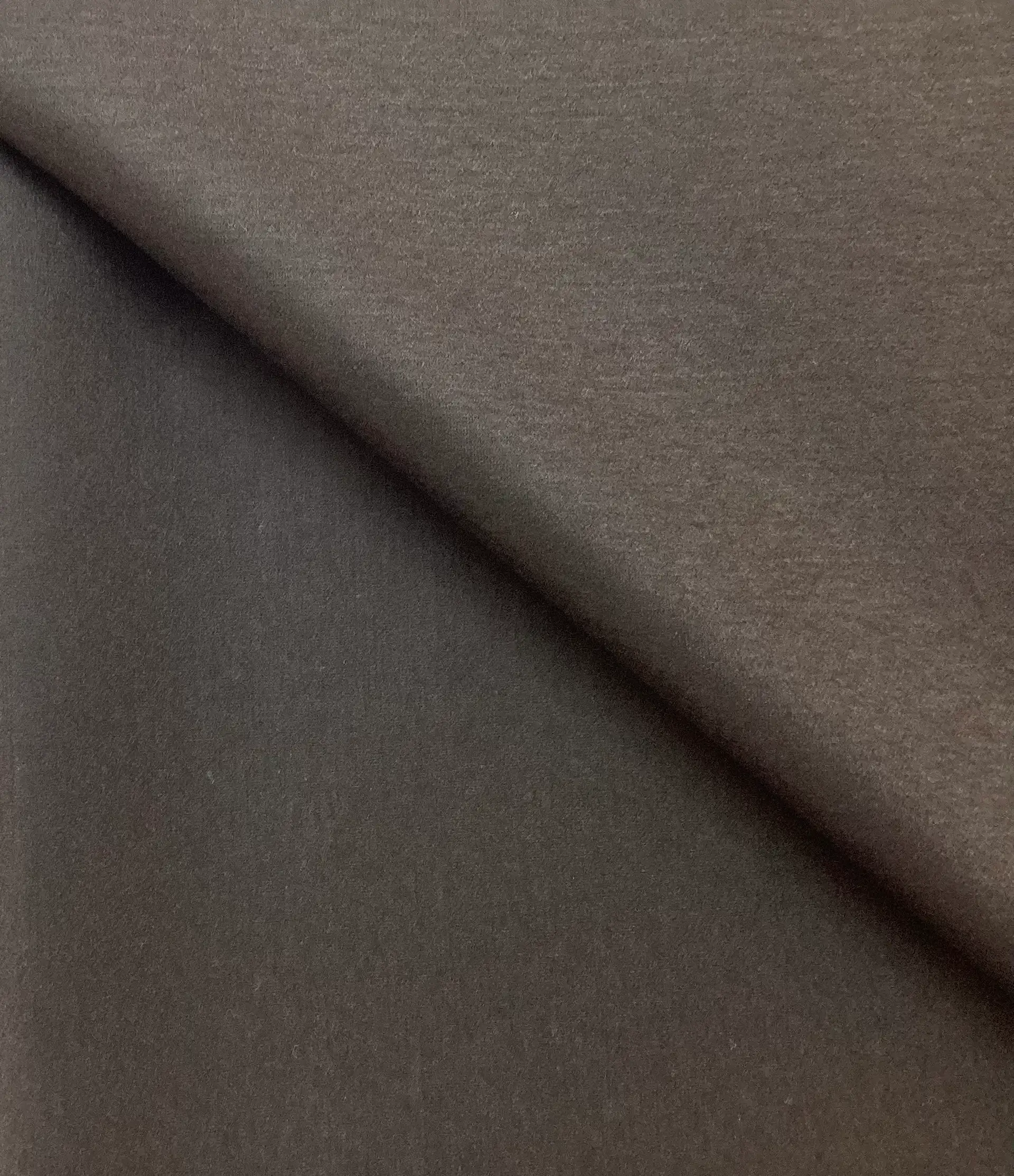Italian Wool Nylon Lycra Blend Double Knit in Espresso 