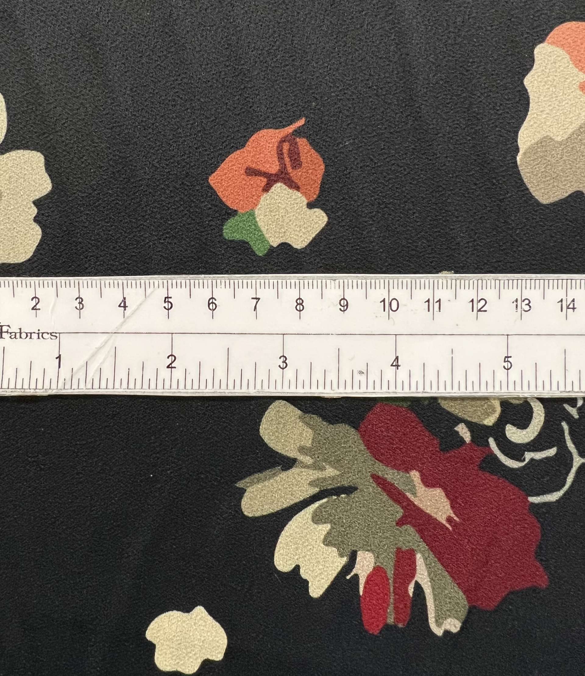 Printed Pre-Fused Rayon Crepe Back Satin