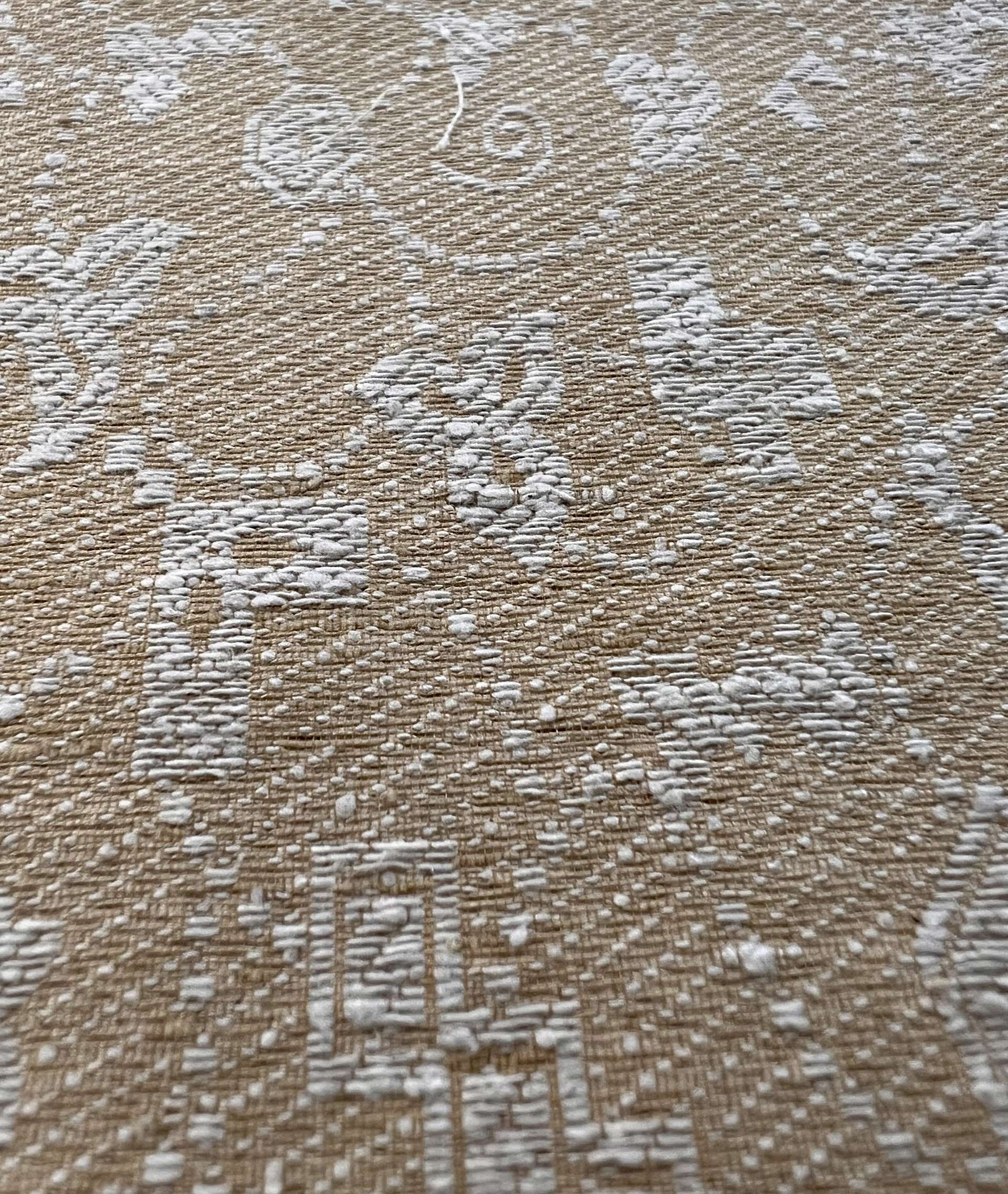 Raw Silk Damask Golden Tan 