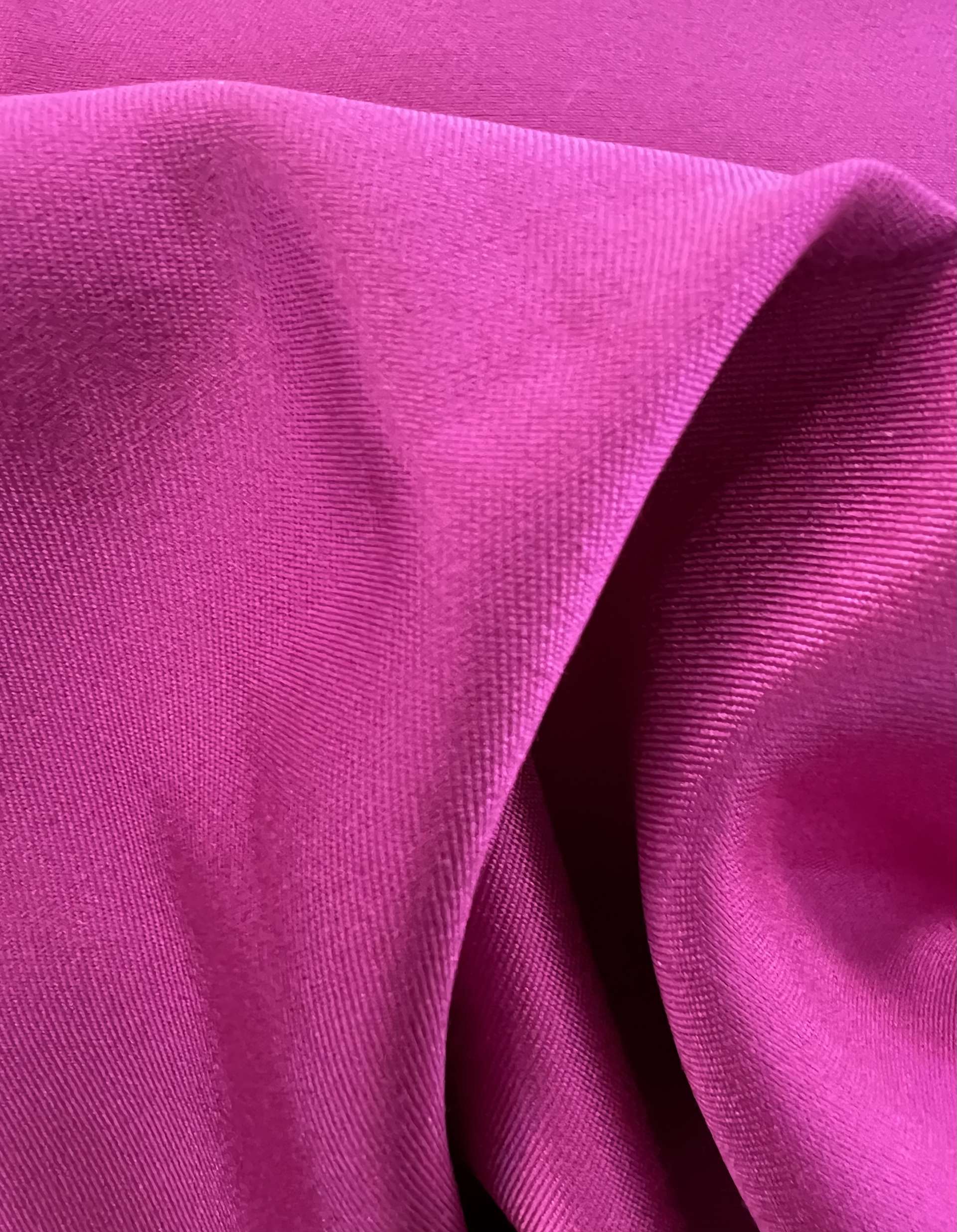 Silk & Wool in Magenta Pink